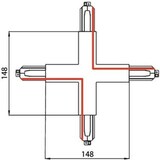 thumbnail of Brumberg Leuchten Kreuzverbinder 87130070