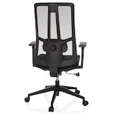 thumbnail of Bürostuhl / Drehstuhl TRAMORE BASE Sitz Stoff / Rücken Netzstoff schwarz hjh OFFICE