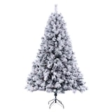 thumbnail of SVITA künstlicher Weihnachtsbaum Schnee Deko Tannenbaum Kunstbaum PVC 210 cm