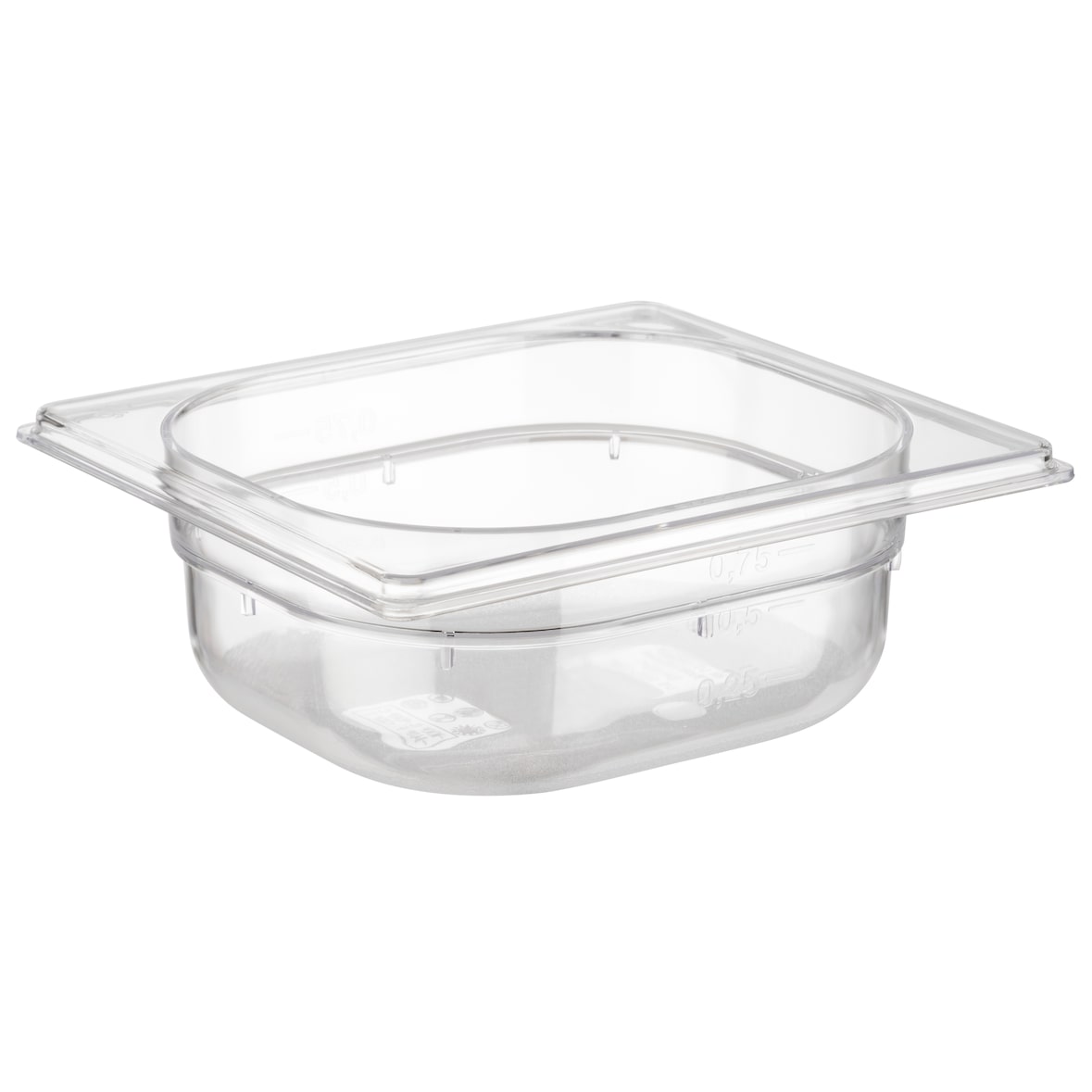 METRO Professional GN-Behälter 1/6, 65 mm, Polycarbonat
