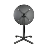 thumbnail of METRO PROFESSIONAL Gastro Klapptisch Massini, Alu, HPL-Tischplatte, Ø 60 x 74 cm, rund, schwarz