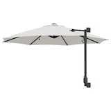 thumbnail of Helloshop26 - Moderner neigbarer Gartenschirm 248 x 248 x 148 cm funktional gemütliche Atmosphäre sandfarbenes Polyester 02_0058642