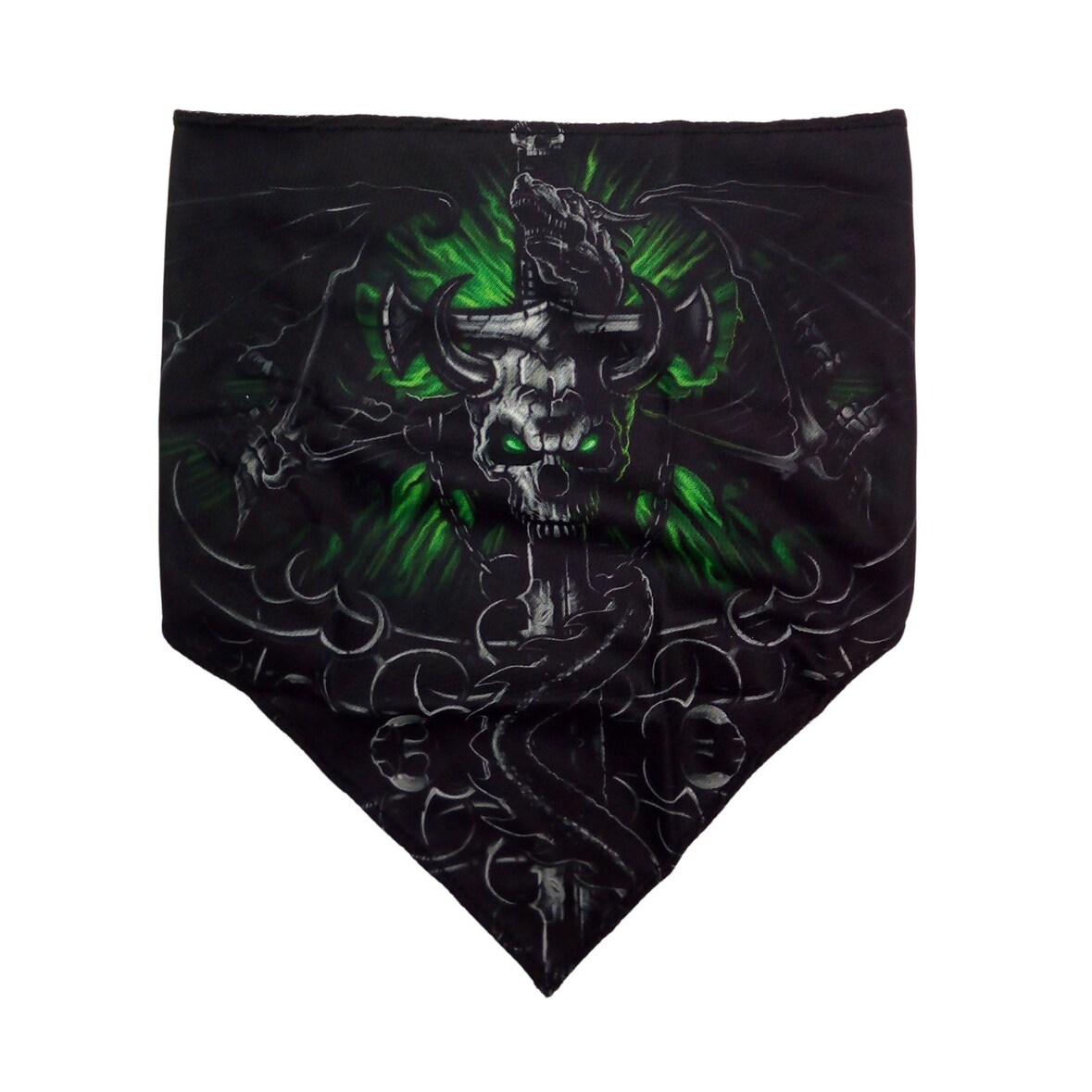 Multifunktionstuch Totenkopf Halstuch Stoffmaske Gesichtsmaske Mund- Nasenmaske