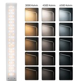 thumbnail of MONZANA® Schreibtischlampe Weiß USB Ladeanschluss Dimmbar Touch Tischlampe Bürolampe Nachttischlampe Leselampe