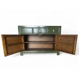 thumbnail of OPIUM OUTLET Asia Muebles Cómoda Aparador Armario nupcial 33083 verde cocodrilo Estilo rústico Asiático Chino Oriental. Completamente montado.