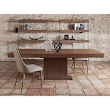 thumbnail of Angel Cerdá  Ripiano in legno color noce e vetro temperato 3091C