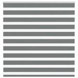 thumbnail of vidaXL Zebra rolgordijn 140x150 cm stofbreedte 135,9 cm donkergrijs