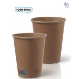 thumbnail of Kaffeebecher Natural Braun, 1.000 Stk, aus natürlichem Papier, FSC®-zertifiziert