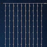 thumbnail of WellHome - Tenda luminosa con 480 luci LED bianco caldo con controller 225x300cm