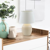 thumbnail of Näve Keramik Tischleuchte "Talia" h:31cm weiß