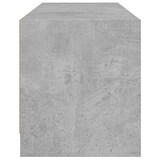 thumbnail of vidaXL TV-Schrank mit Glastüren Betongrau 102x37x42 cm