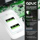 thumbnail of Aplic 2-Port Quick Charge USB Ladegerät 36 W / 6000 mA / Schnellladefunktion