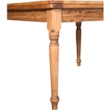 thumbnail of Biscottini Restauranttisch – Esstisch mit natürlichem Finish – Massivholztisch – 120x120 cm Buchöffnung – Ausziehbarer Küchentisch, Made in Italy