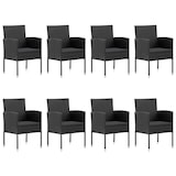 thumbnail of Helloshop26 - Juego de comedor de jardín exterior negro de 9 piezas 02_0014115