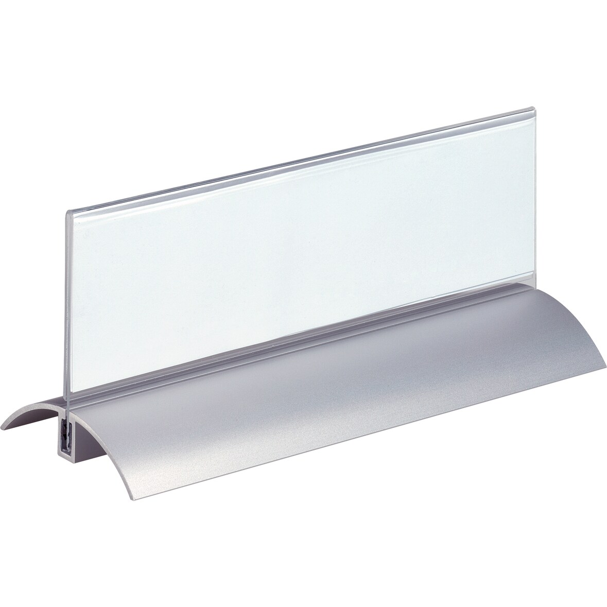DURABLE Porte-nom de bureau Desk Presenter 820219 61x210mm tr 2p.