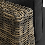 thumbnail of tectake Conjunto modular de sillones Rattans «Villanova» de aluminio  Antracita-Jaspeado