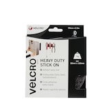 thumbnail of VELCRO® Klettband Extra Stark Selbstklebend Haken & Flausch 50mm x 2.5m Schwarz