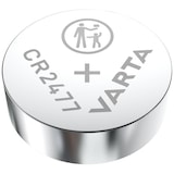 thumbnail of Varta Cr 2477 Lithium-Knopfzellenbatterie, 3 V, 1 Stück, Silber, 13 G