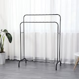 thumbnail of DASCK Appendiabiti Doppio in Metallo 110 cm | 2 Barre + Ripiano Inferiore