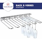 thumbnail of Louis Tellier - Rack de copas cromado -  fijación mixta atrás o arriba -  NC018D.