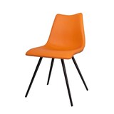 thumbnail of Chaise couleur orange H82 X L45 X P56 - assise H43 cm