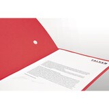 thumbnail of Falken 80004187 Umlaufmappen für DIN A4, 250g/m2 Manila-RC-Krt., 2 Sichtlöcher, 2-seit. Gitterdruck - Rot