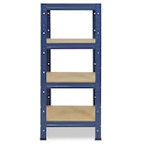 thumbnail of shelfplaza HOME 100x50x50 cm Schwerlastregal in blau mit 4 Böden und 175 kg Traglast pro Boden