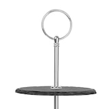 thumbnail of Espositore a 3 livelli OLYMPIA Slate - Nero GF991