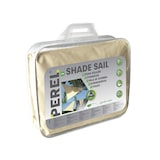 thumbnail of Schaduwdoek, waterafstotend, 5 x 5 x 5 m, 160 g/m², polyester, driehoek, crème