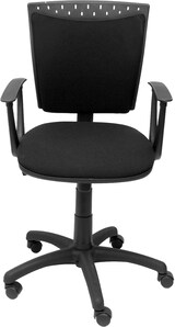 thumbnail of Ferez chaise ronde et tissu bali noir