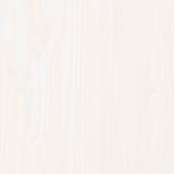 thumbnail of vidaXL Massivholzbett Weiß 200x200 cm