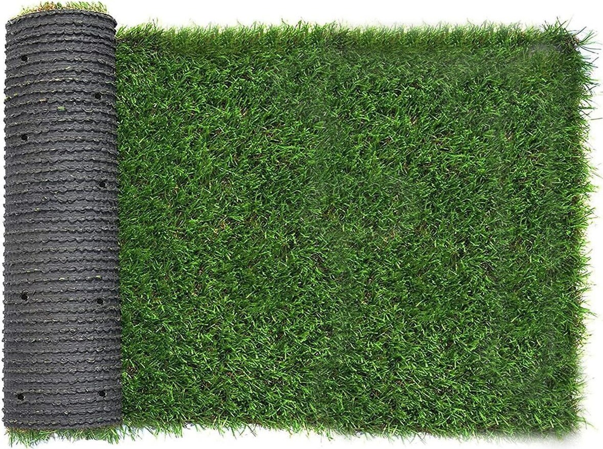 Kunstrasen Riviera - Rasenteppich für Balkon, Terrasse & Garten - Höhe 14 mm, Gewicht 1300 g/m² / 100 x 150 cm