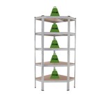 thumbnail of Eckregal 180x75x30 cm  Schwerlastregal Steckregal Lagerregal Kellerregal 875 kg Traglast