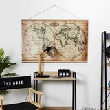 thumbnail of Mappemonde murale en textile The Home Deco Factory
