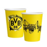 thumbnail of 6 Becher BVB Borussia Dortmund Papier 500 ml