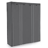 thumbnail of Helloshop26 - Armoire de rangement XXL penderie dressing en tissu non-tissé 175 x 150 x 45 cm gris 12_0002301