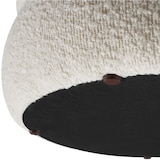 thumbnail of tectake Hocker Altu, gestoffeerd, opbergruimte - Bouclé crèmewit - 405227