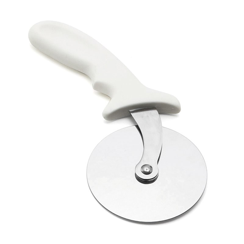 TABLECRAFT - 4106W/3 - Confezione da 3 unità - Rotella tagliapizza - Lunghezza 10 cm - Manico bianco