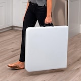 thumbnail of Mesa plegable ajustable en altura blanco Lifetime 122 x 61 x 56-91 cm