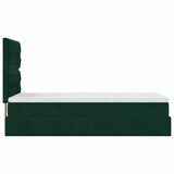 thumbnail of vidaXL Ottoman-Bett mit Matratzen & LEDs Dunkelgrün 80x200 cm Samt