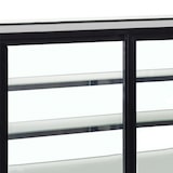 thumbnail of TEFCOLD Vitrina de exposición refrigerada, acero y vidrio, refrigeración profesional, Acero inoxidable y cristal negro
