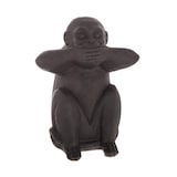 thumbnail of Lot de 3 Singes Sagesse en Résine Noire