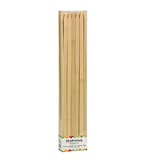 thumbnail of ECOLOMIQUE - 50 Pcs - Pics en bambou plats pour BBQ - 0,9 cm x 35 cm, parfaits pour grillades - ECO8NPBBFL35