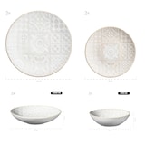 thumbnail of MÄSER Kombiservice 8-tlg., WEISS, postsicher, Serie TRAD. TILES WEISS