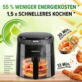 thumbnail of GOURMETmaxx Heißluft-Fritteuse Digital 4,5l 1400W schwarz + CH-Stecker