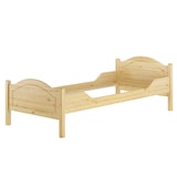 thumbnail of Massivholz Bett 100x200 Kieferbett Einzelbett Gästebett Futonbett Zubehör wählbar V-60.30-10Rollrost inkl.