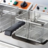 thumbnail of Caterina dubbele frituurpan met aftapkraan en koude zone, 2 x 10 liter, 6,3 kW, 230 V