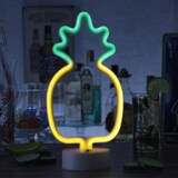 thumbnail of LED Neonlicht ANANAS Neonschild Neon Leuchtfigur USB Batterie 33cm