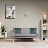 thumbnail of Lote de 4 cojines decorativos verde esmeralda 45 x 45 cm