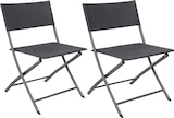 thumbnail of aro Outdoor klapstoel Bistro, set van 2, staal/kunststof, rotan look, grijs